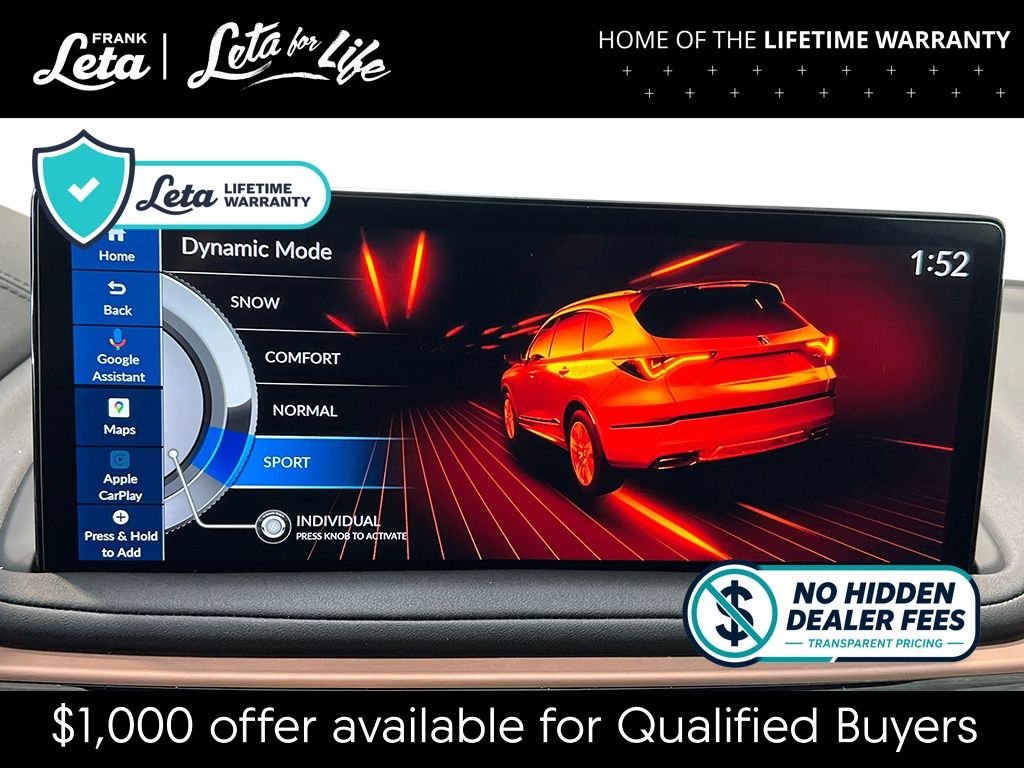 New 2026 Majestic Black Pearl Acura w/Technology Package image 29