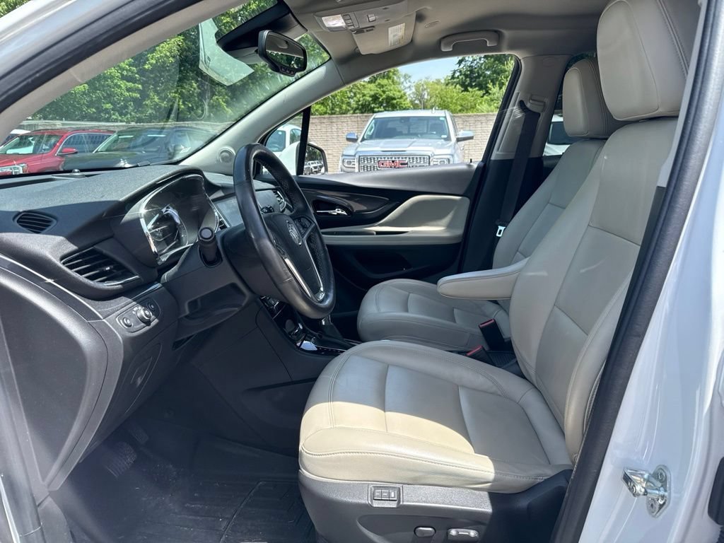 Used 2018 Includes (BQX) Satin Nickel Metallic lower exterior accent color, Paint code W733J. Buick Premium image 7