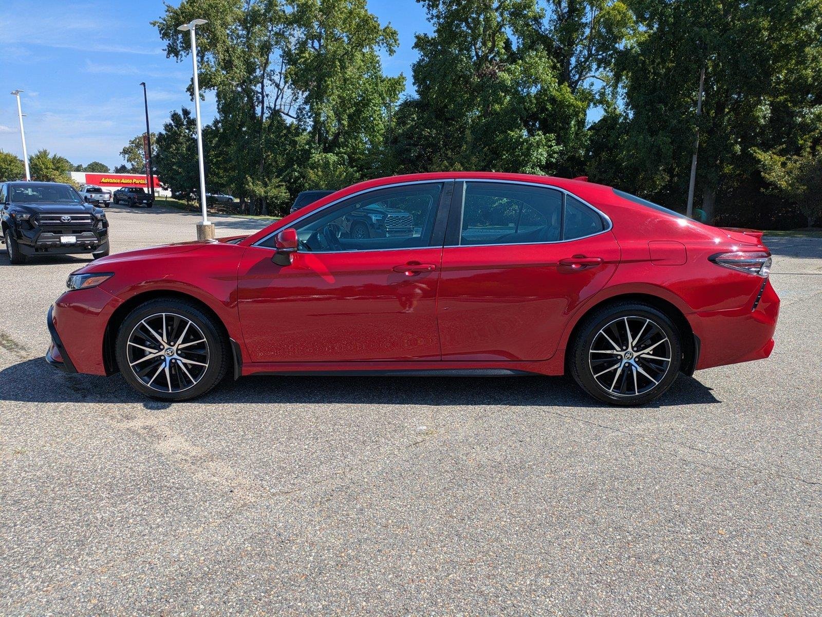 Used 2024 Supersonic Red Toyota SE image 7