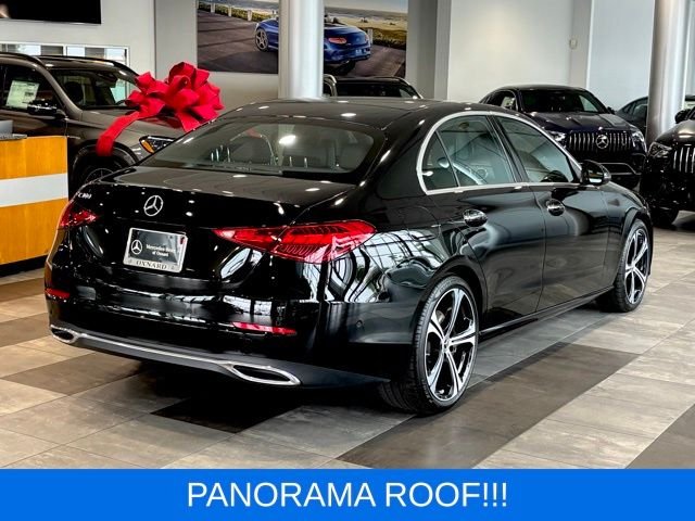 Certified Used 2025 Black Mercedes-Benz C 300 image 3