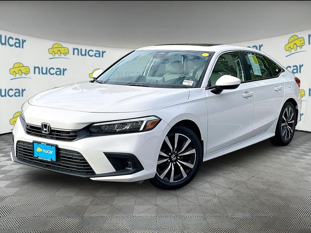 Used 2023 White Honda EX image 3