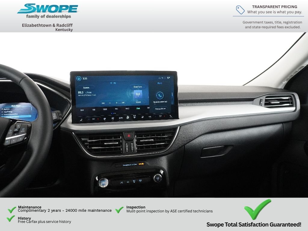 Used 2025 STAR WHITE METALLIC TRI-COAT Ford PHEV image 25