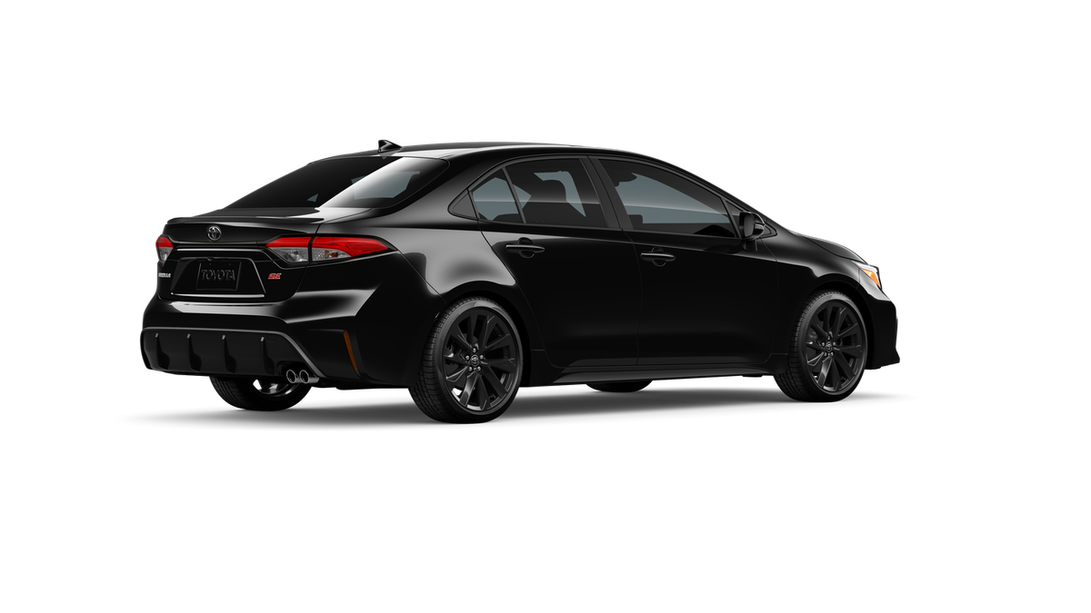 New 2026 Midnight Black Metallic Toyota SE image 10