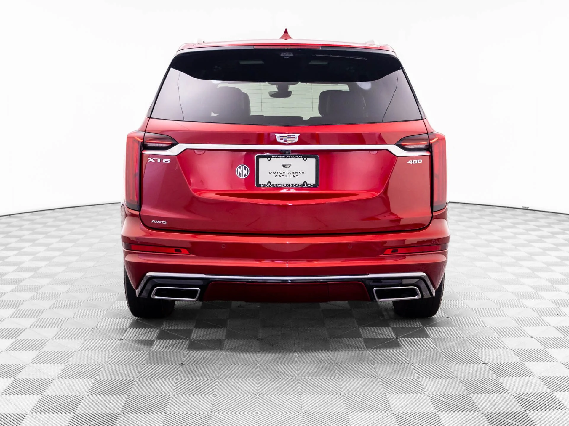 Used 2025 Red Cadillac Premium Luxury image 4