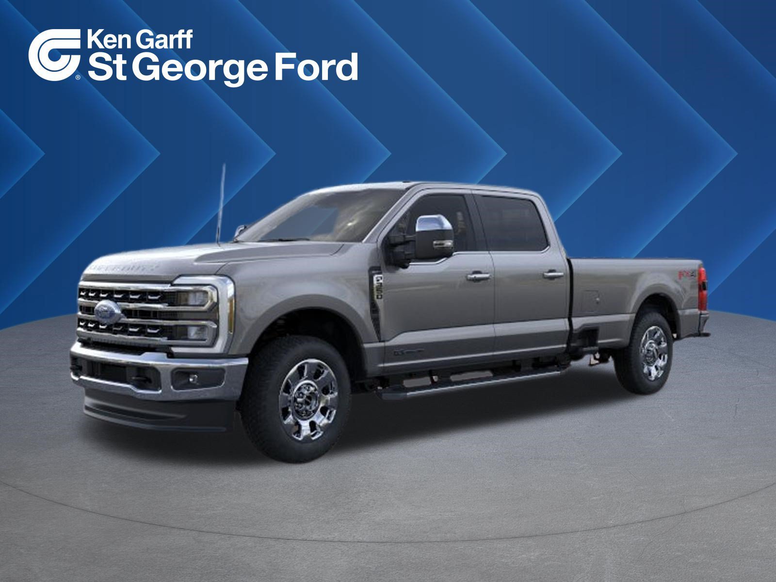 New 2026 Carbonized Gray Metallic Ford LARIAT image 1