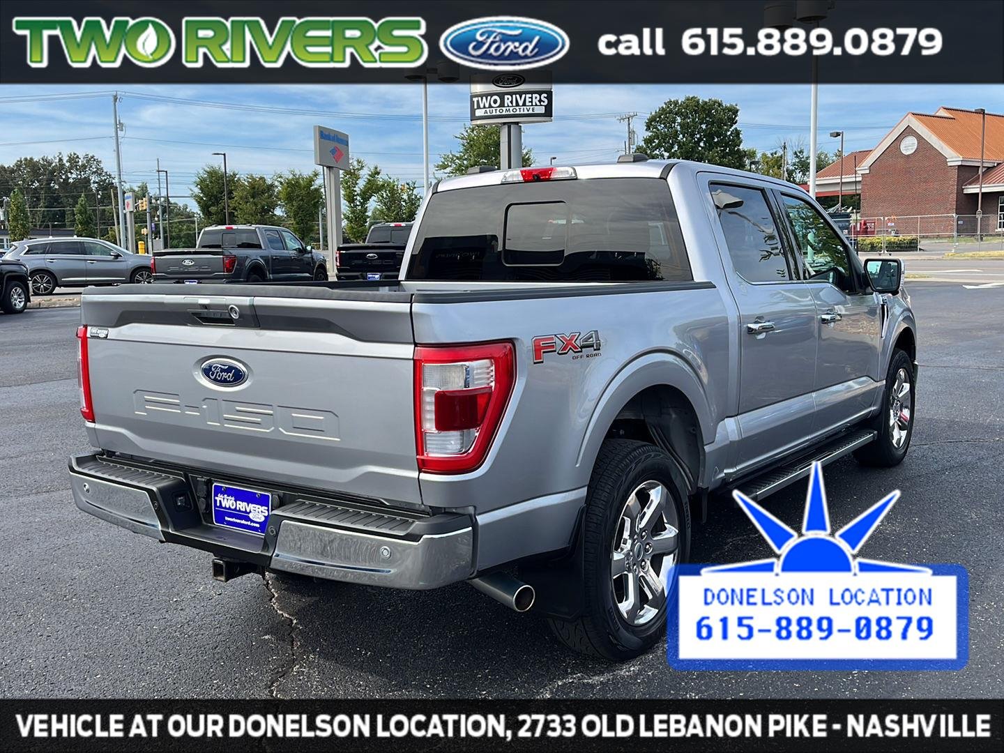 Used 2021 Iconic Silver Ford LARIAT image 16