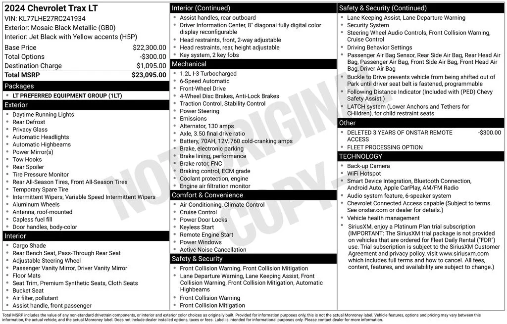 Used 2024 Black Chevrolet LT image 33