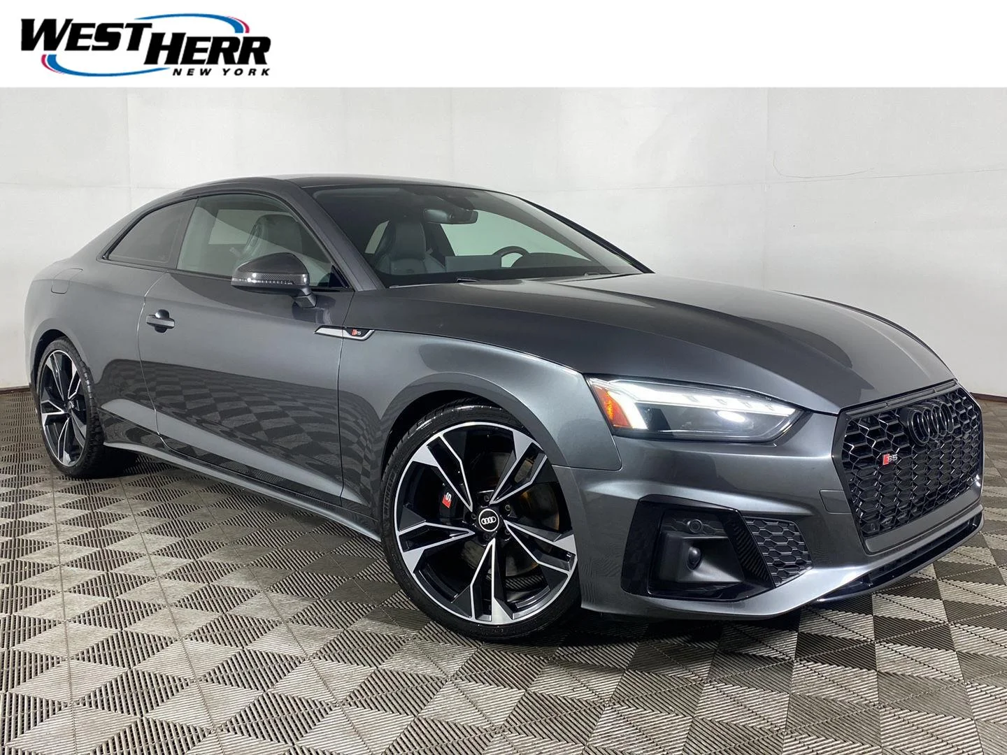 Used 2021 Daytona Gray Pearl Effect Audi Premium Plus image 1