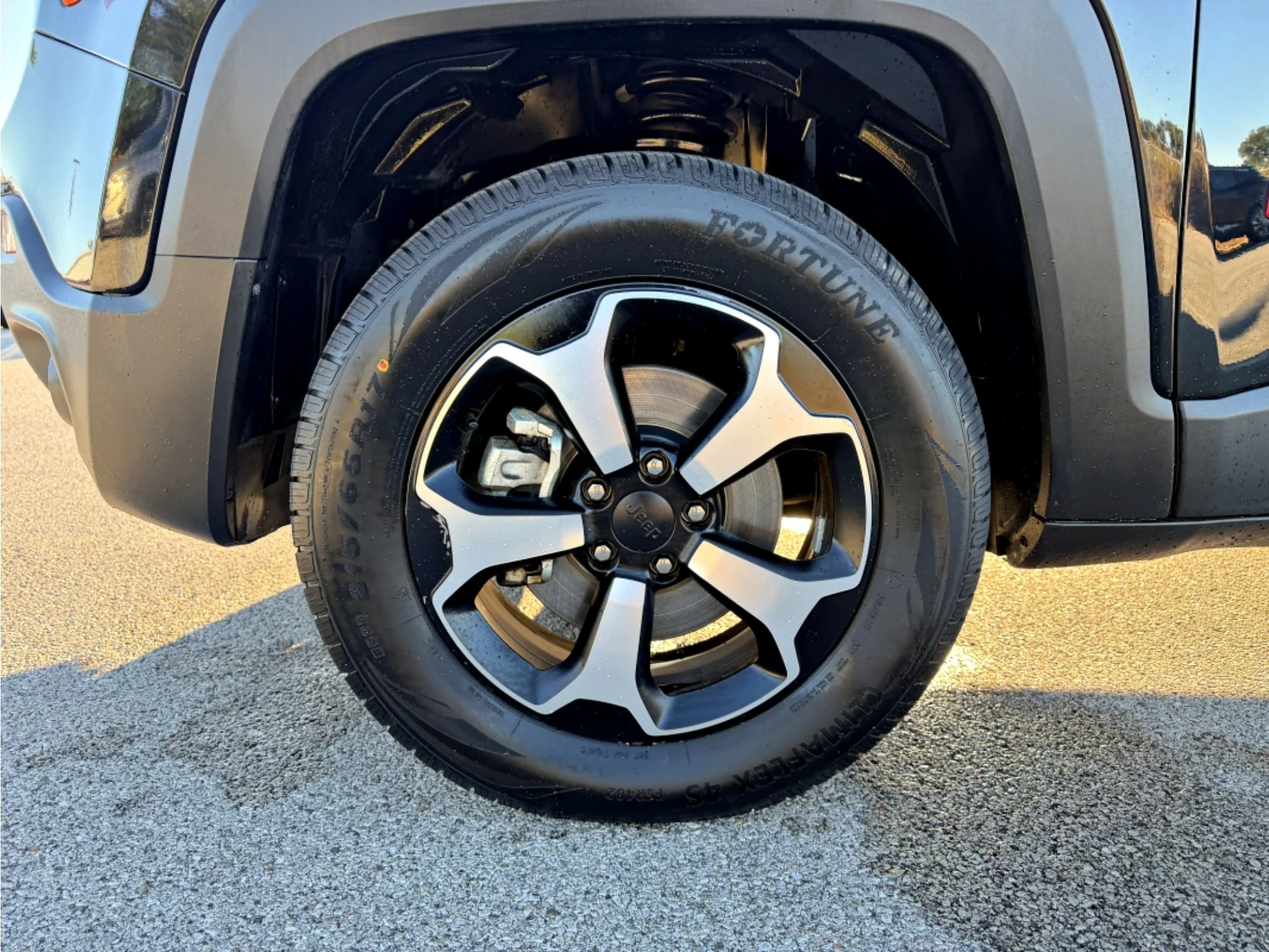 Used 2022 Black Clearcoat Jeep Trailhawk image 23