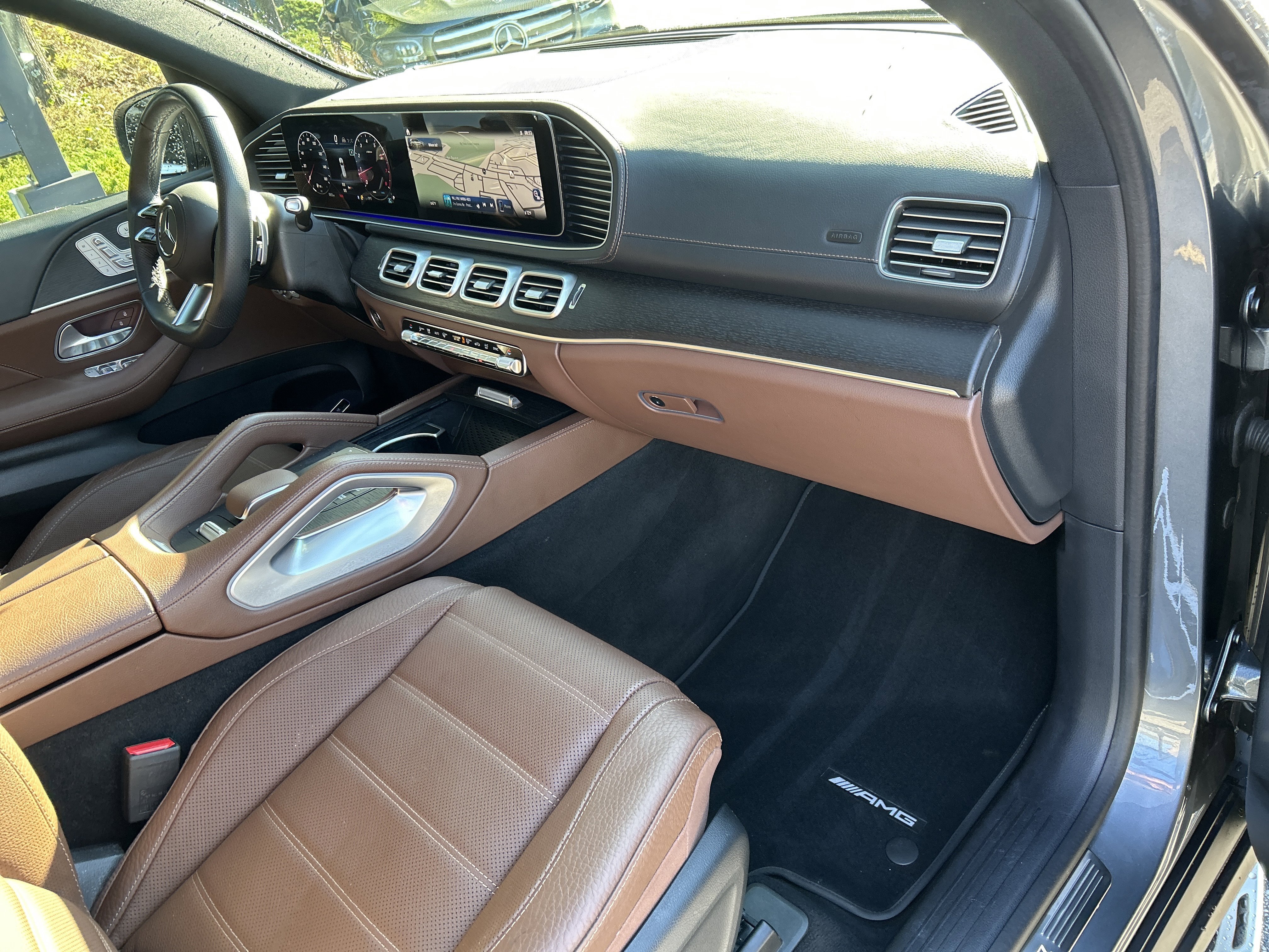 Certified Used 2025 Selenite Grey Metallic Mercedes-Benz GLS 450 4MATIC® SUV image 52