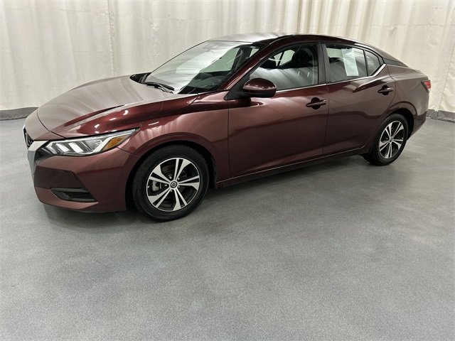 Used 2021 Nissan Sentra SV with VIN 3N1AB8CV9MY303278 for sale in Waterbury, CT