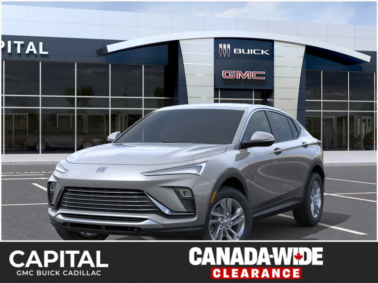 New 2026 Moonstone Grey Metallic Buick Preferred image 1