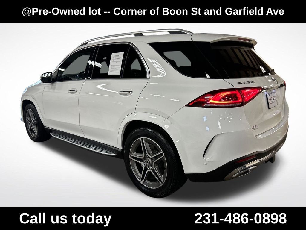 Used 2022 White Mercedes-Benz GLE 350 image 3