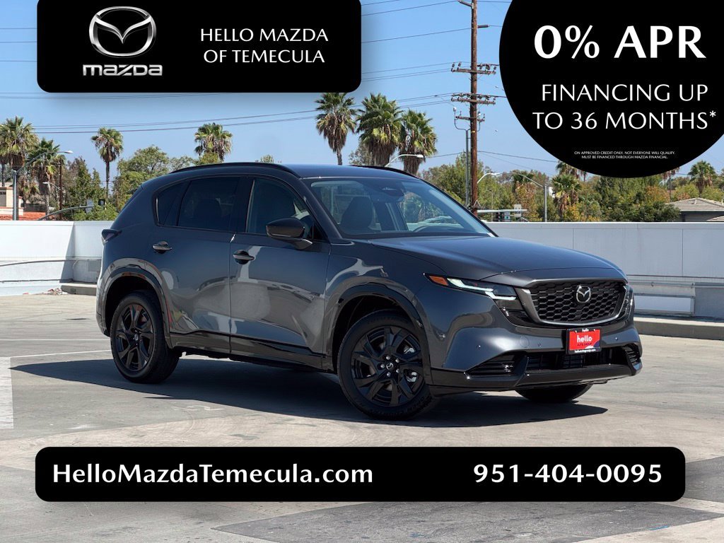 New 2026 Machine Gray Metallic Mazda 2.5 S Premium AWD image 1