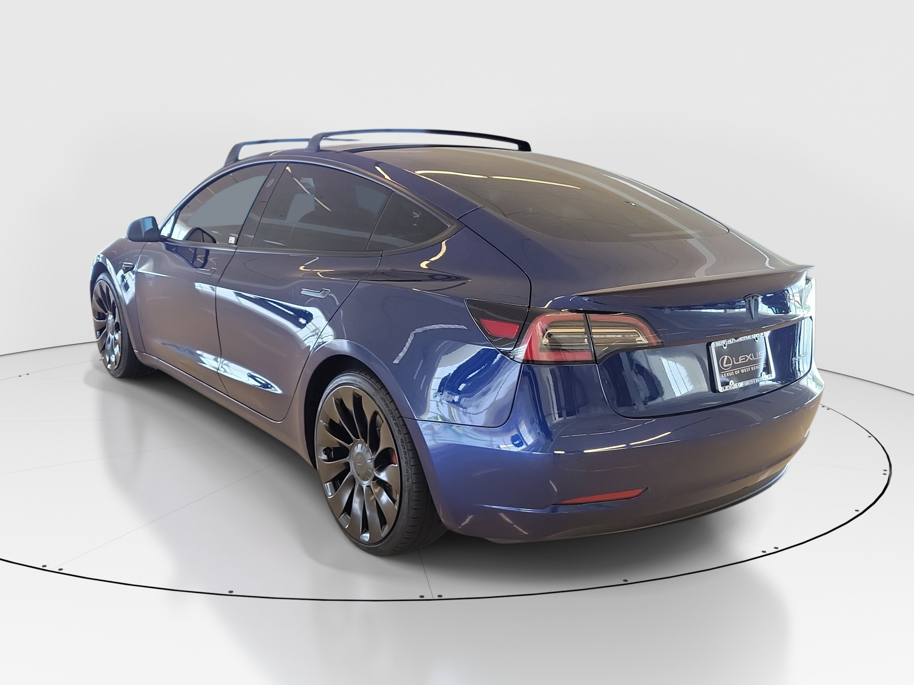 Used 2022 Deep Blue Metallic Tesla Performance image 6