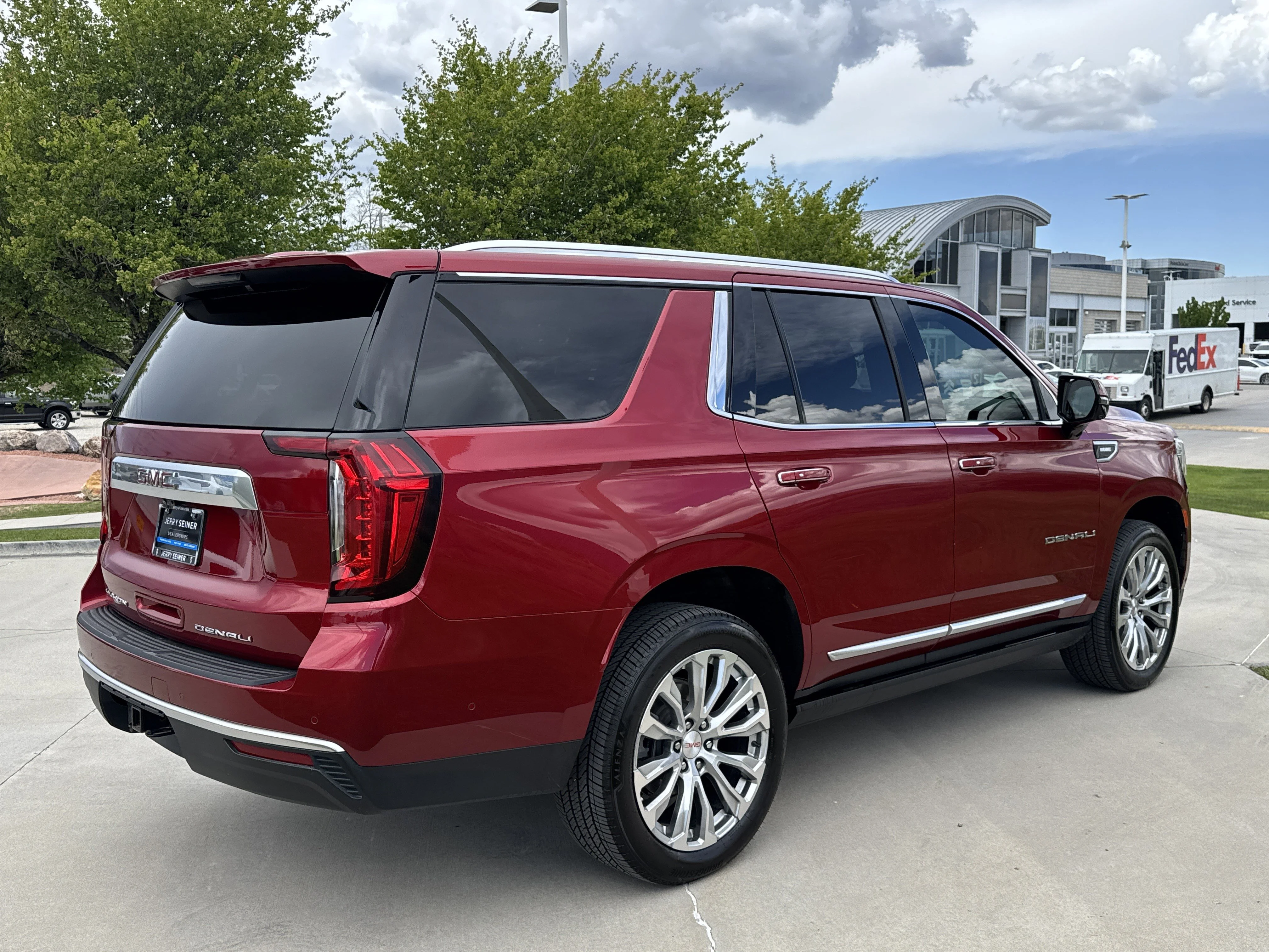 Used 2024 Volcanic Red Tintcoat GMC Denali image 6
