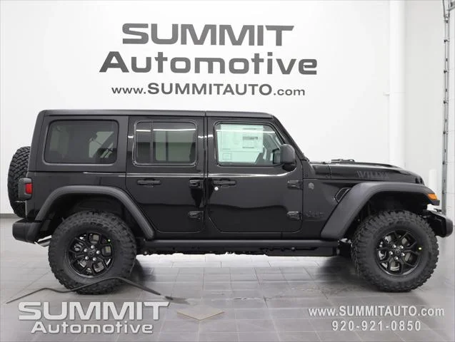 New 2026 Black Clear-Coat Exterior Paint Jeep Willys image 1