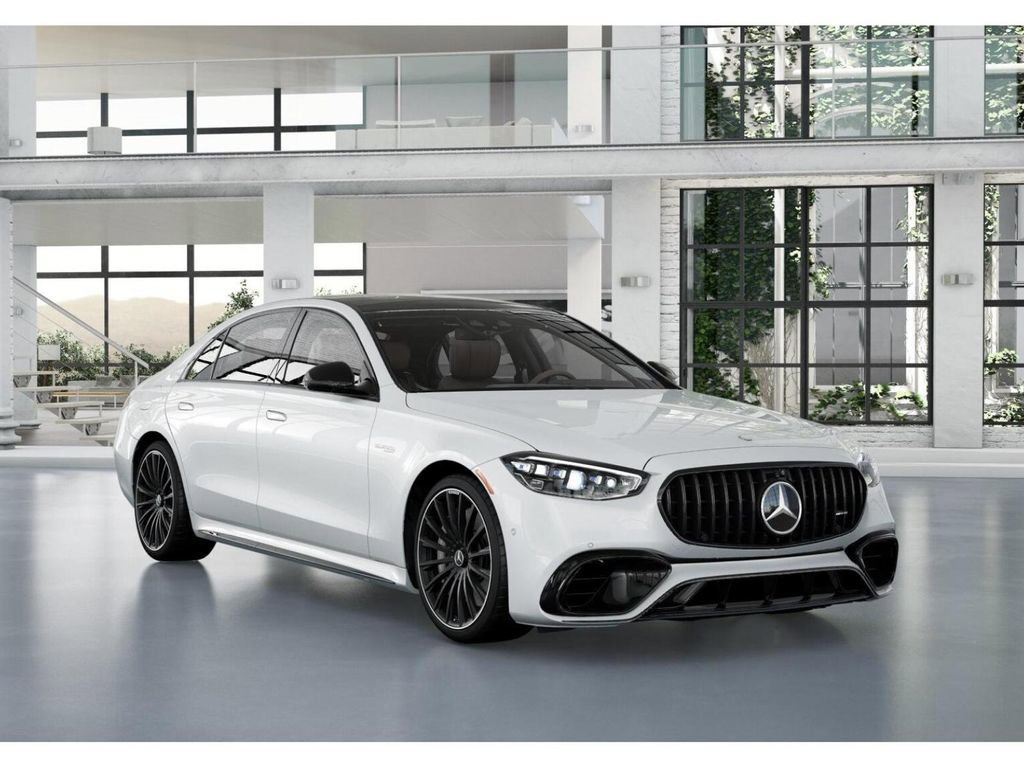 New 2026 MANUFAKTUR Moonlight White Metallic Mercedes-AMG AMG® S 63 E 4MATIC Sedan image 52