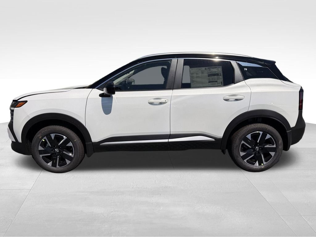 New 2026 Aspen White TriCoat / Super Black Two-tone Nissan SV image 12