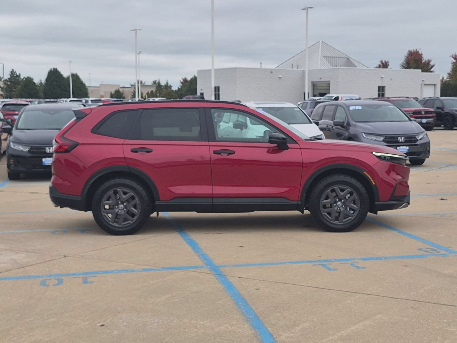 Certified Used 2026 Radiant Red Metallic Honda TrailSport AWD image 6