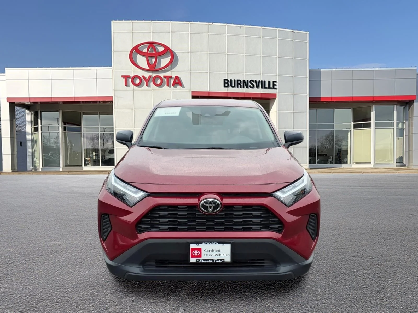 Used 2025 Red Toyota LE image 9