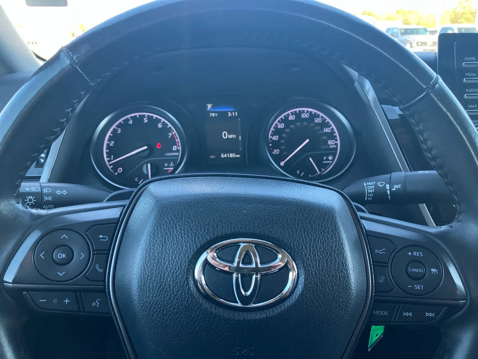 Used 2024 Midnight Black Metallic Toyota SE image 17