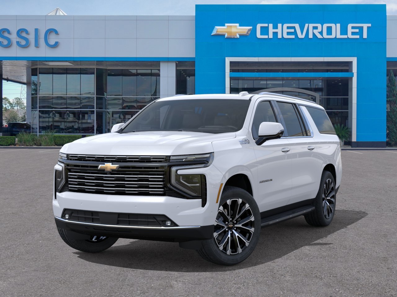 2026 Chevrolet Suburban High Country White at Classic Elite Chevrolet Hwy 6