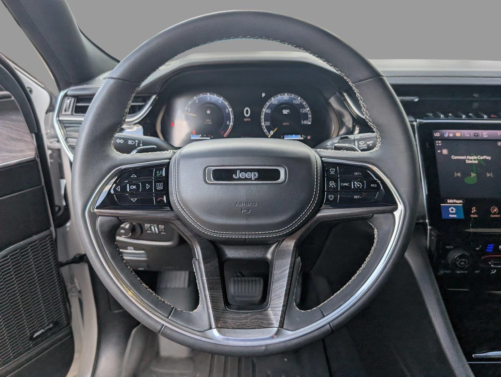 Used 2023 Bright White Clearcoat Jeep Overland image 25