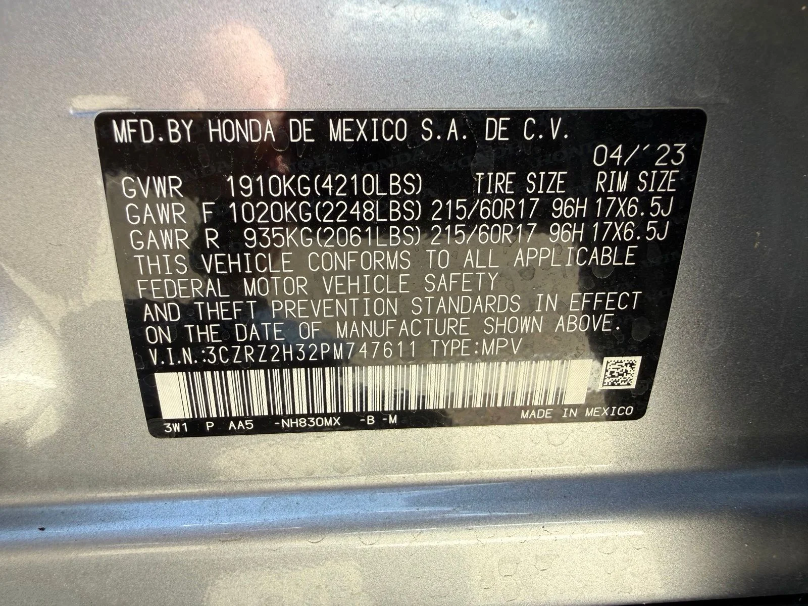 2023 Honda HR-V LX - Photo 44