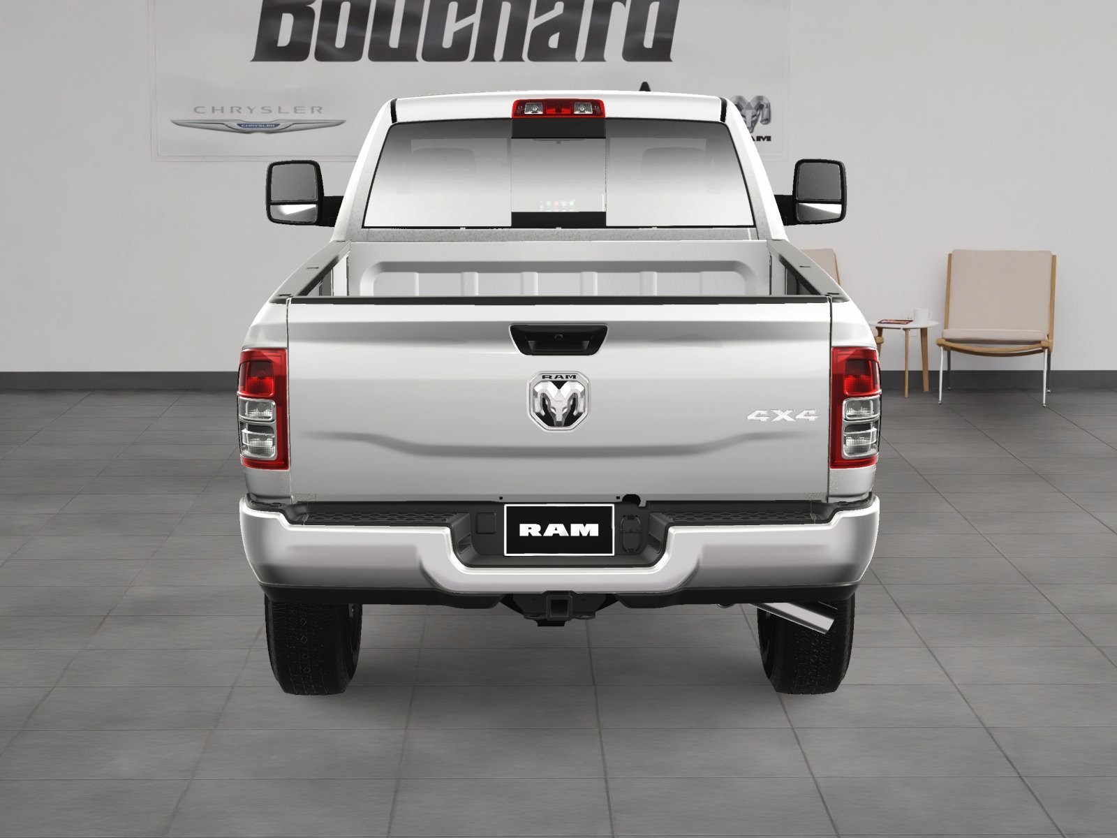 New 2024 Bright White Clear-Coat Exterior Paint RAM Tradesman image 46