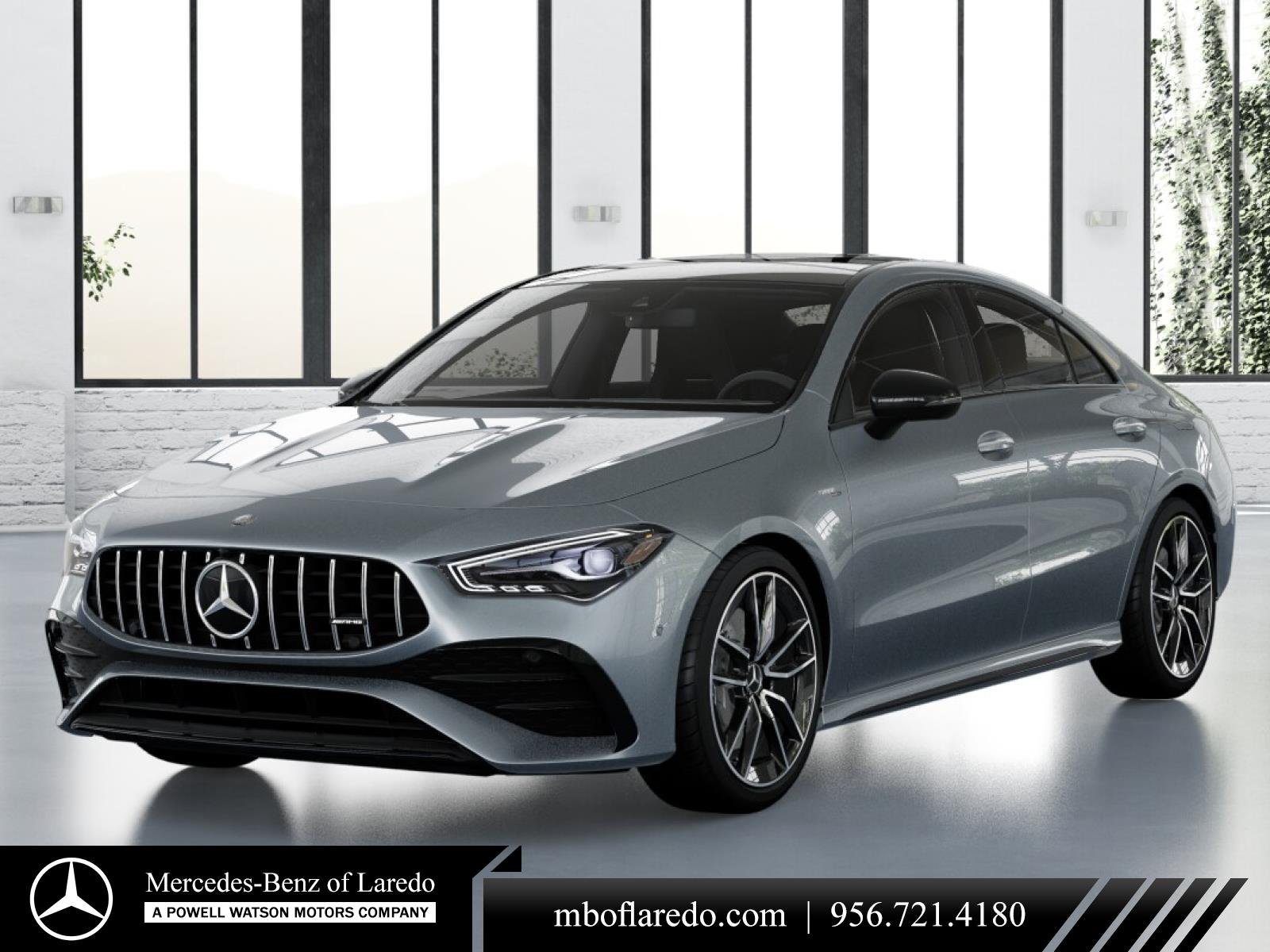New 2026 Cirrus Silver Metallic Mercedes-Benz AMG® CLA 35 4MATIC® Coupe image 1