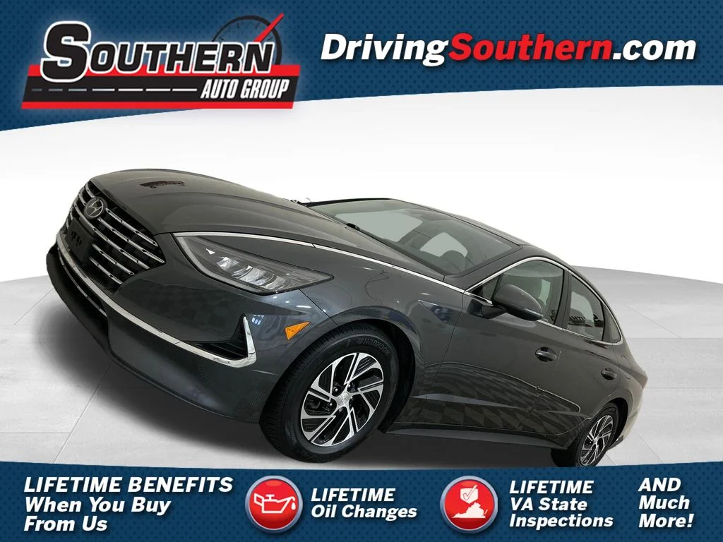 Used 2022 Gray Hyundai Blue image 1