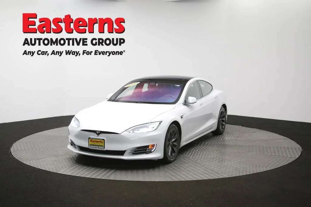 Used 2018 White Tesla 100D image 50