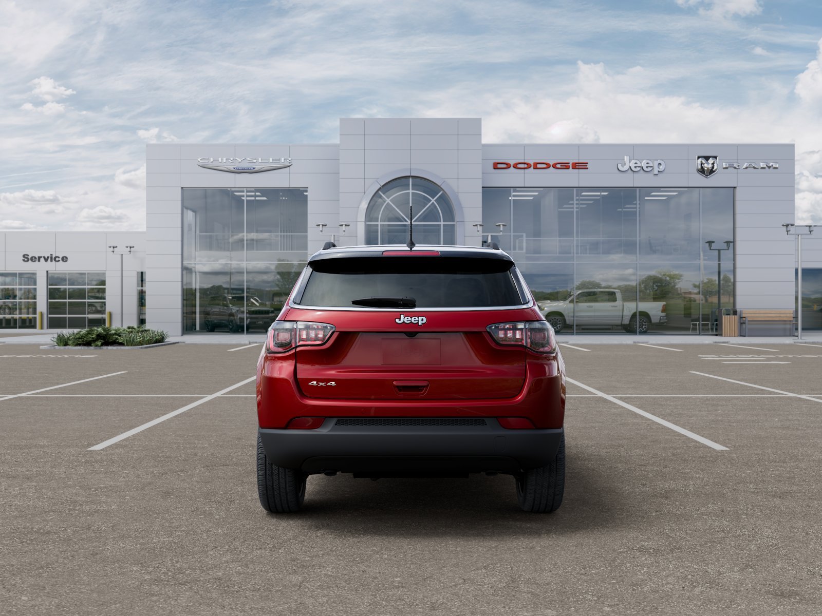 New 2026 Red Hot Pearl-Coat Exterior Paint Jeep Limited image 33