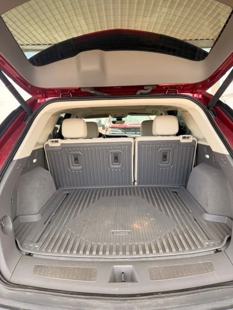 Used 2021 Red Cadillac Premium Luxury image 2