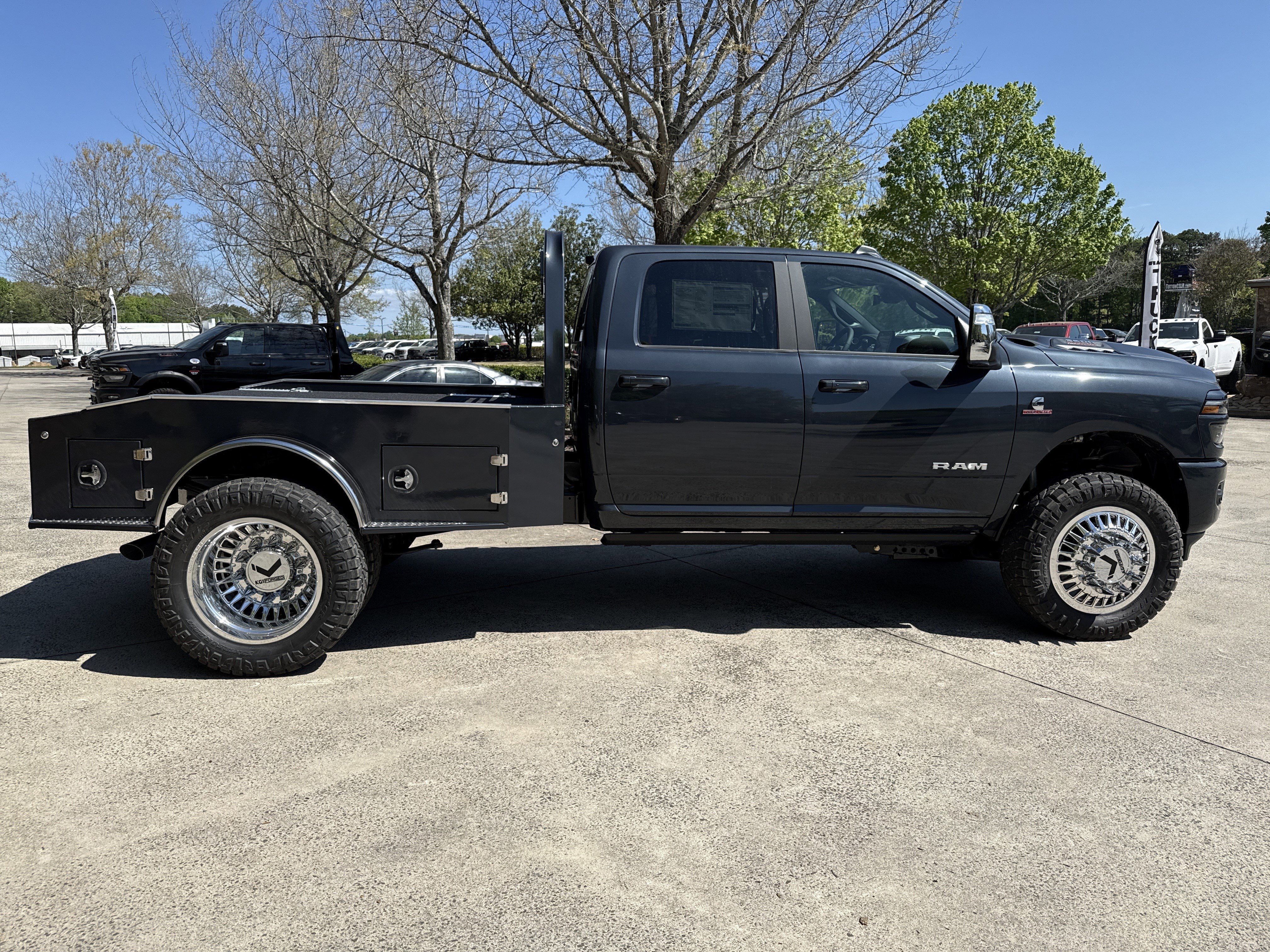 New 2026 Forged Blue Metallic RAM Laramie image 8