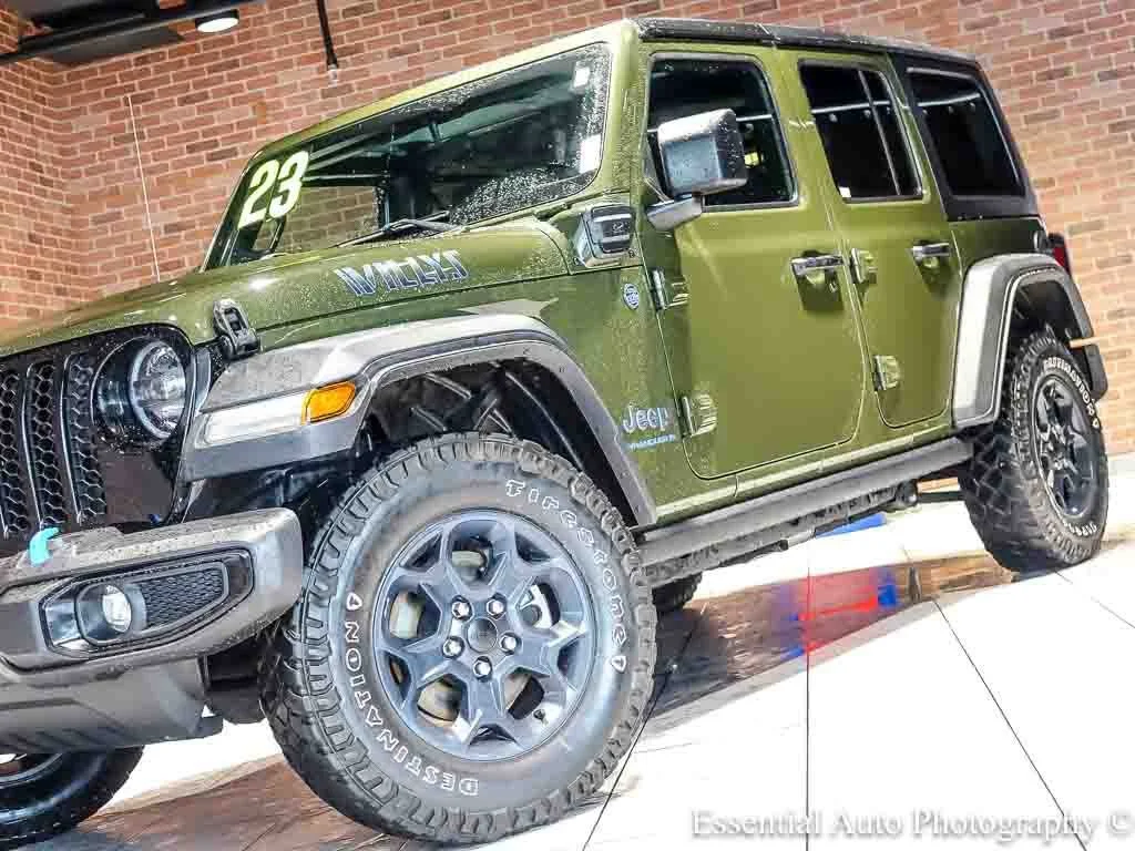 Used 2023 Green Jeep 4x4 image 5