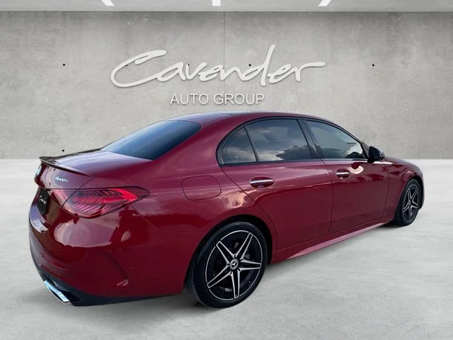 Used 2024 Red Mercedes-Benz C 300 image 16