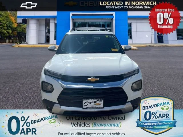 Certified 2021 Chevrolet Trailblazer LT with VIN KL79MPSL8MB021780 for sale in Norwich, CT