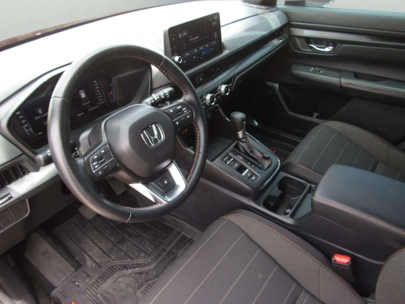Certified Used 2026 Radiant Red Metallic Honda AWD TrailSport Hybrid image 48