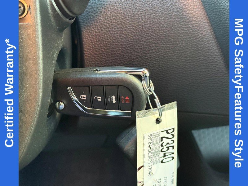 Certified Used 2024 CLASSIC SILVER METALLIC Toyota LE image 30