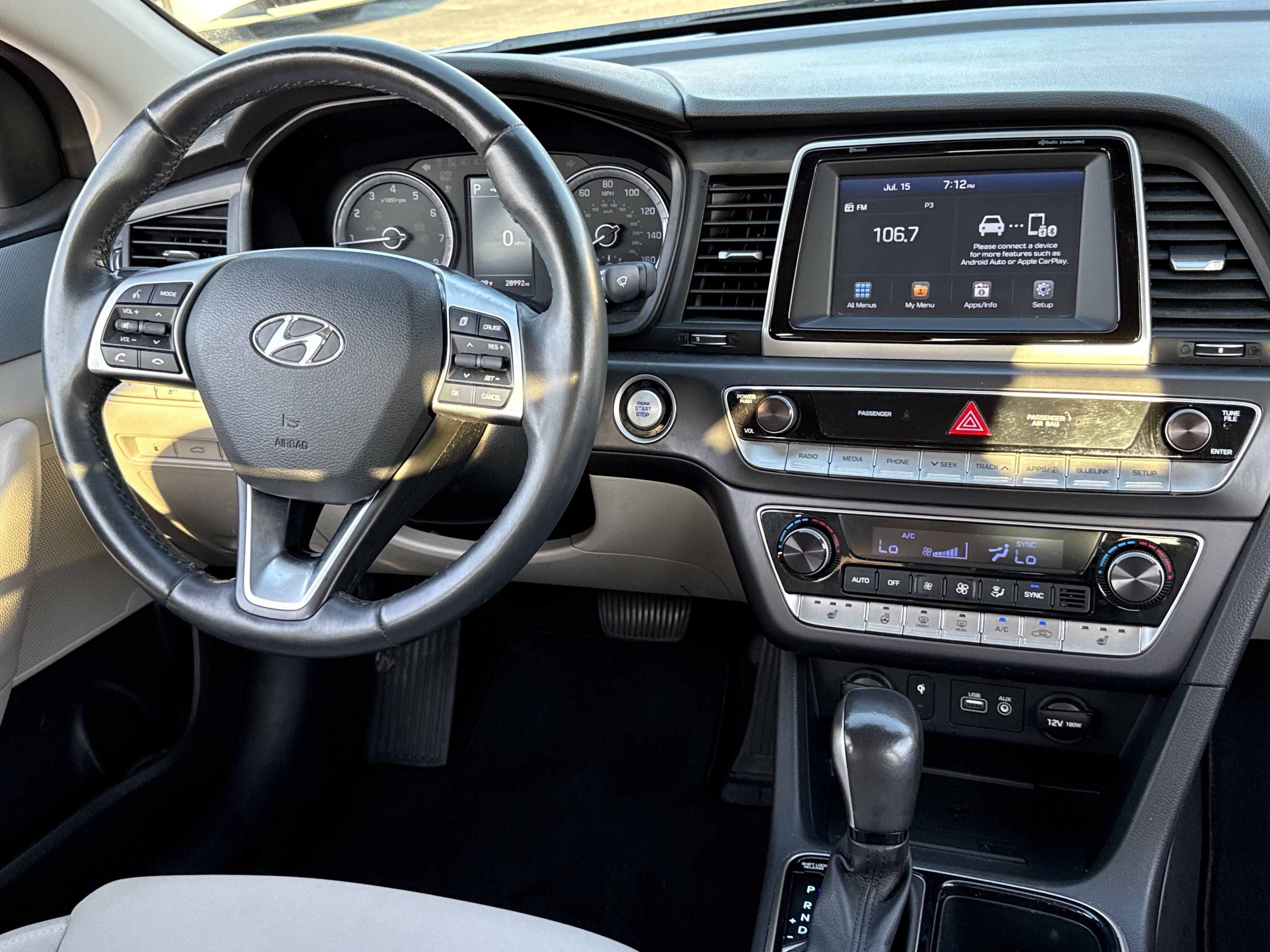 Used 2019 Symphony Silver Hyundai SEL image 3