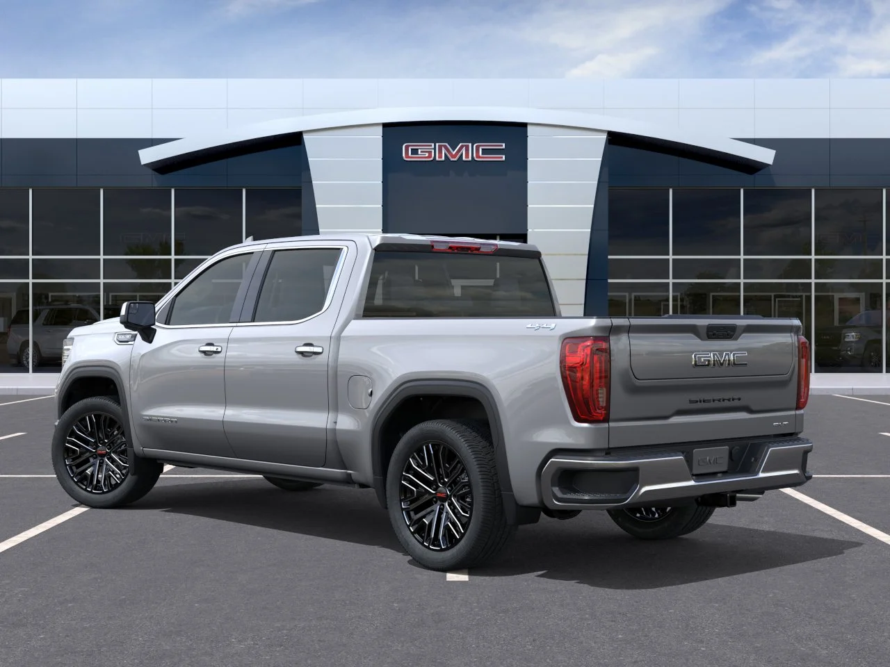 New 2026 Sterling Metallic GMC SLT image 3