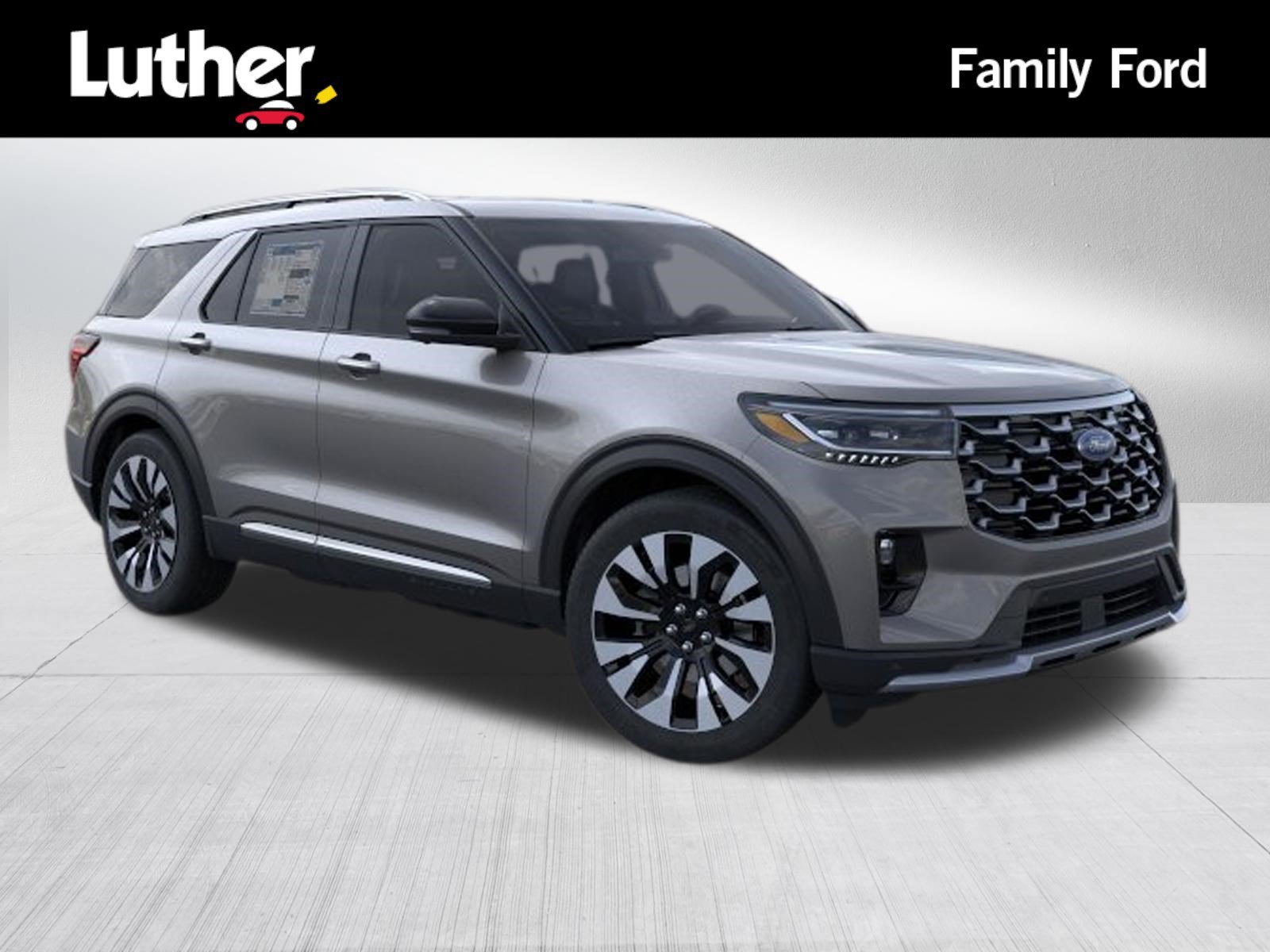 New 2026 Carbonized Gray Metallic Ford Platinum image 1