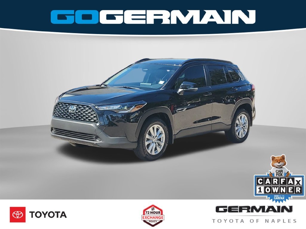 Certified Used 2024 Black Toyota LE image 1