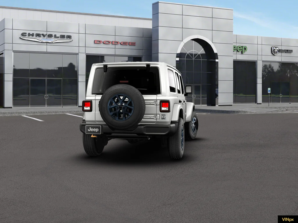New 2026 Bright White Clear-Coat Exterior Paint Jeep  image 13