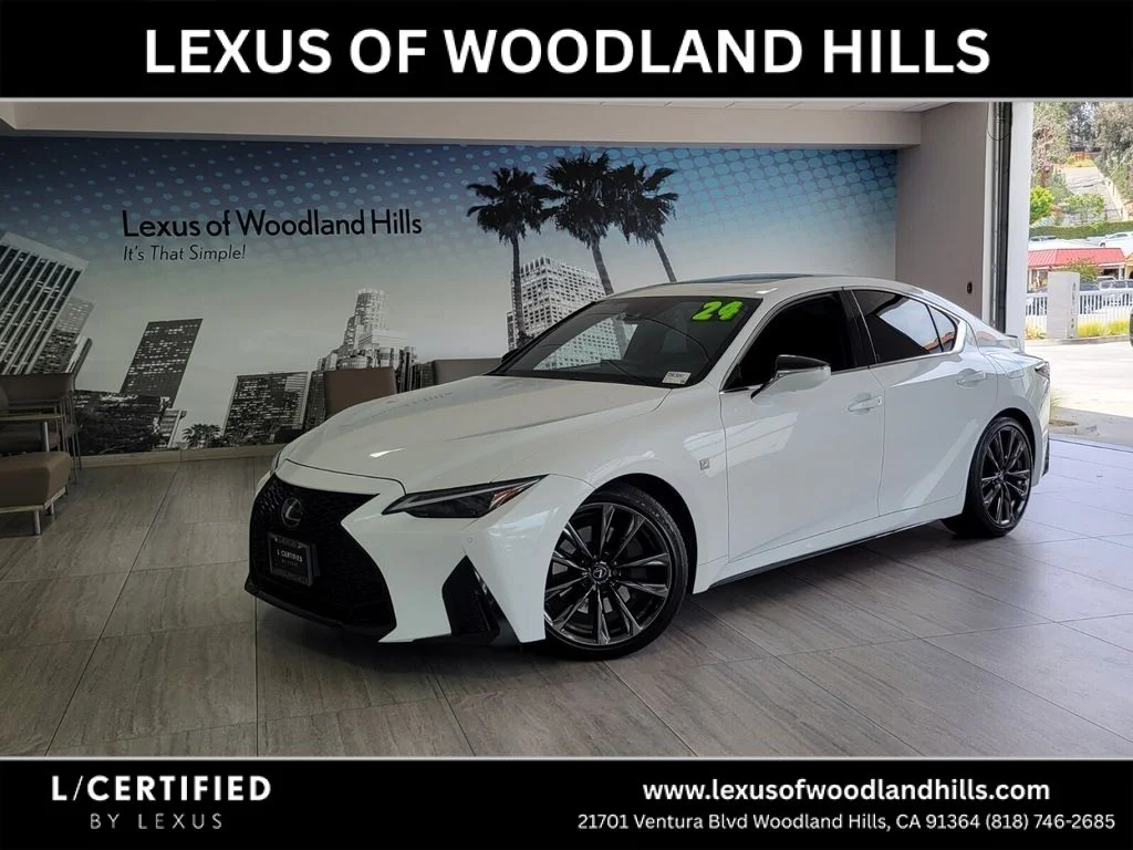 Certified Used 2024 WHITE NOVA GF. Lexus 350 F SPORT image 1