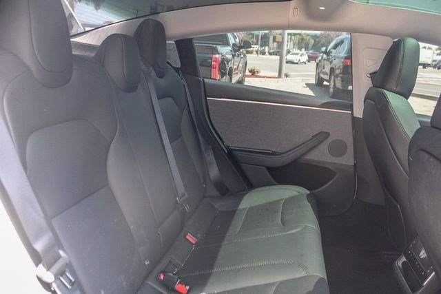 Used 2025 Pearl White Multi-Coat Tesla Long Range image 24