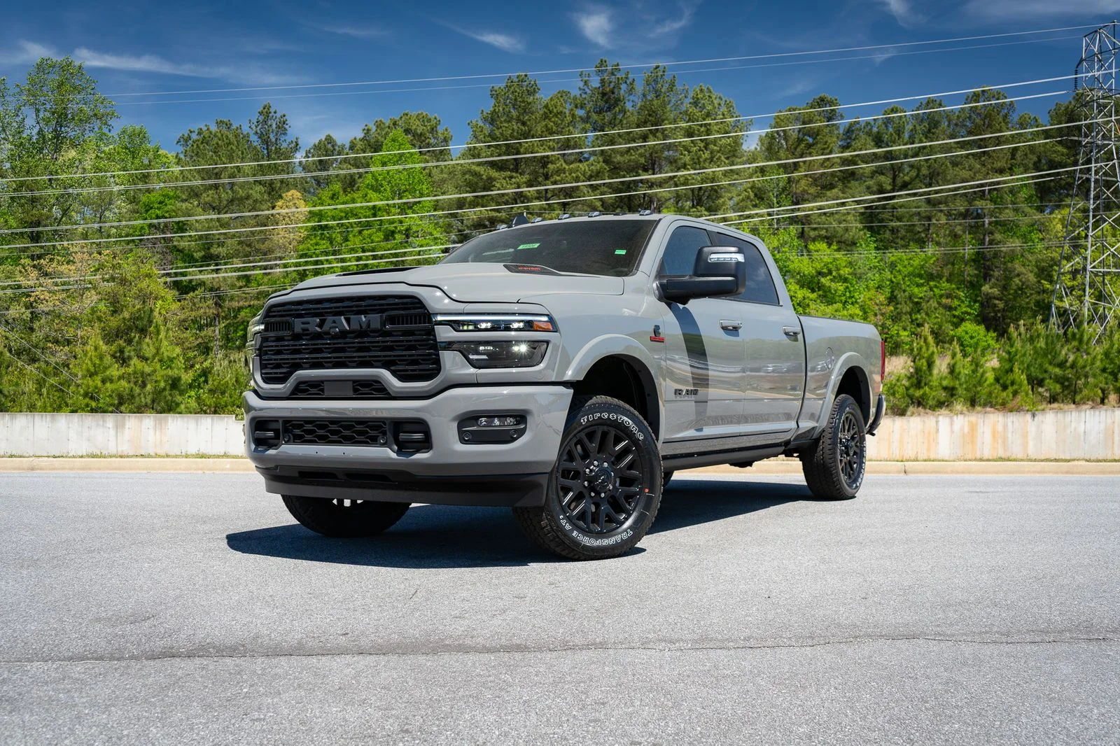 New 2026 Ceramic Gray Clear-Coat Exterior Paint RAM Limited image 3