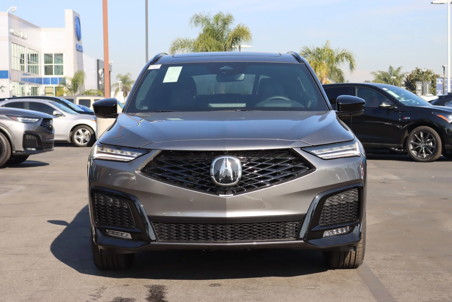 New 2026 Liquid Carbon Metallic Acura SH-AWD A-Spec with Advance Package image 3